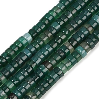 Dyed Natural Agate Beads Strands G-U030-B01-02-1