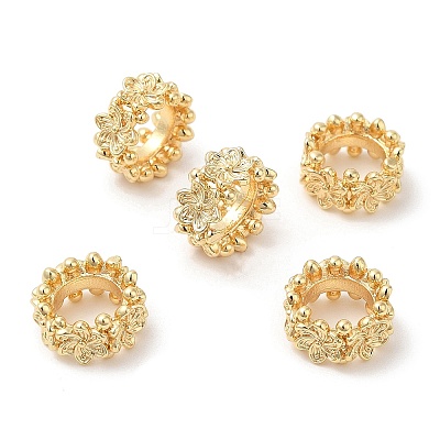Eco-Friendly Rack Plating Brass Beads KK-A186-08C-LG-1