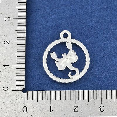 Twelve Constellations Alloy Pendants PALLOY-Q006-01L-S-1