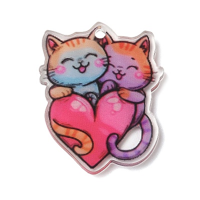 Printed Acrylic Pendants AC-CBADA31-01-1