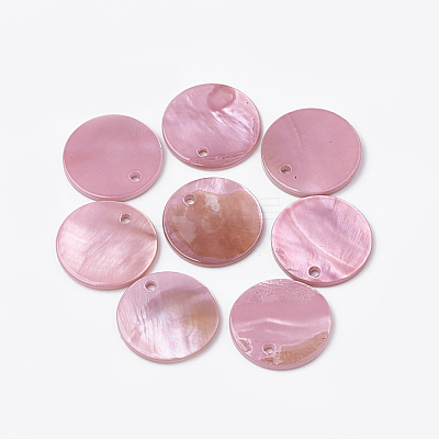 Freshwater Shell Pendants SHEL-Q020-03C-1