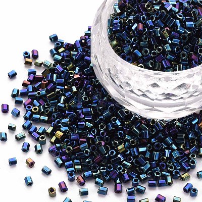 Glass Bugle Beads SEED-S032-13A-604-1