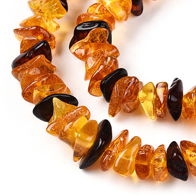 Natural Amber Beads Strands G-T138-235E-1
