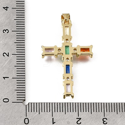 Easter Brass Pave Cubic Zirconia Pendants CU-E002-01E-G04-1