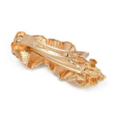 Alloy with Iron Clip Hair Barrettes PHAR-G014-03A-G-1