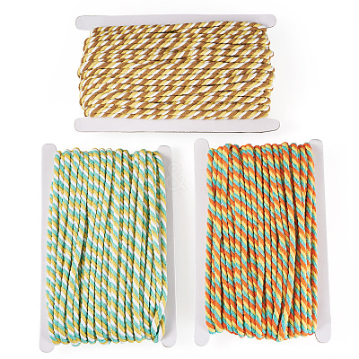 60M 3 Colors 3-Ply Twisted Macrame Polyester Cord OCOR-TA0003-48A-1