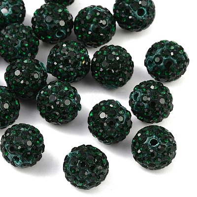 Mideast Rhinestone Beads RB-B029-6G-1