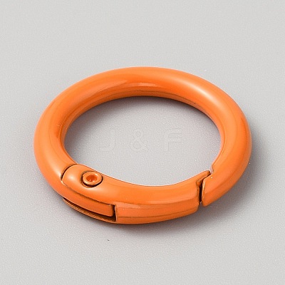 Alloy Spring Gate Rings FIND-WH0431-05A-1