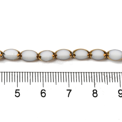 Electroplate Glass Beads Strands EGLA-P061-02A-07-1