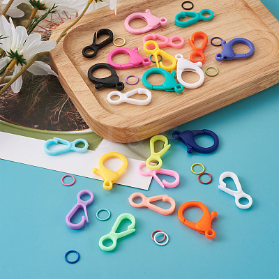 Plastic Lobster CLaw Clasps KY-TA0001-13-1