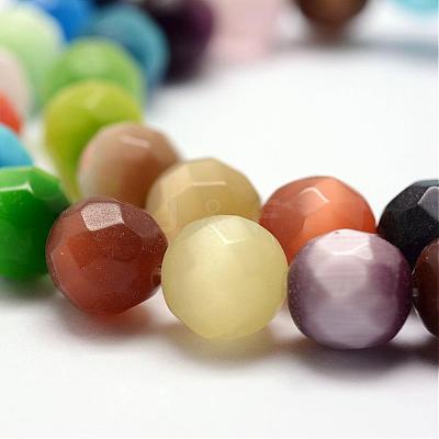 Cat Eye Beads Strands CE-k002-10mm-01-1