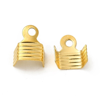 304 Stainless Steel Folding Crimp Ends STAS-P319-01G-1