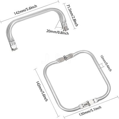 Aluminum Bag Handles LS-FIND-WH0036-03S-01-1