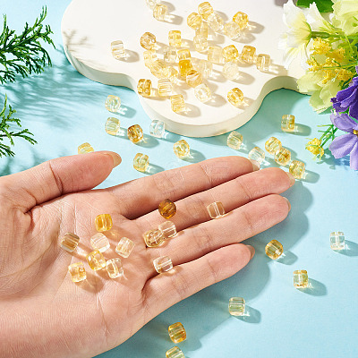 60Pcs Transparent Acrylic Beads OACR-TA0004-88A-1