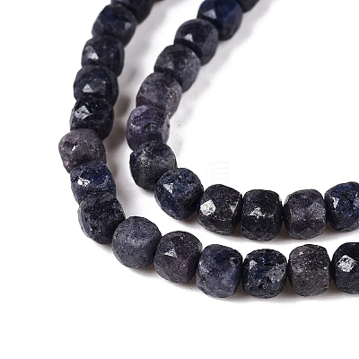 Natural Sapphire Beads Strands G-N342-111-1
