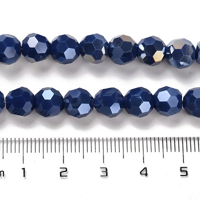 Opaque Glass Beads Stands EGLA-A035-P8mm-B09-1