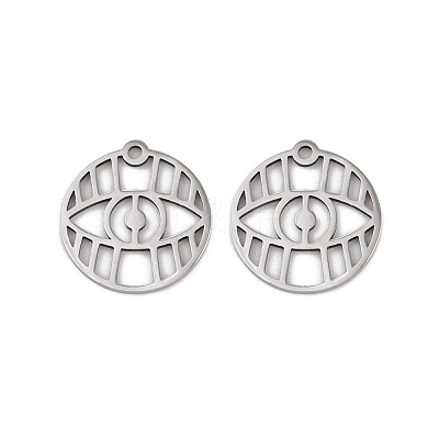 201 Stainless Steel Pendants LS-STAS-U052-02C-P-1