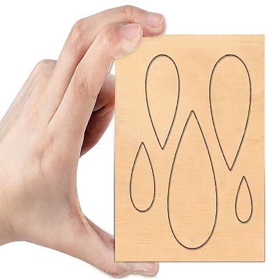 Wood Cutting Dies DIY-WH0166-06D-1