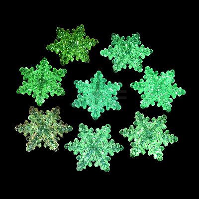 Luminous Transparent Acrylic Beads LACR-U001-08-1