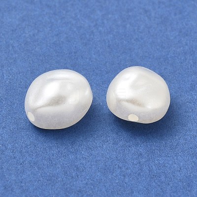 ABS Plastic Beads Imitation Pearl KY-I009-01-1