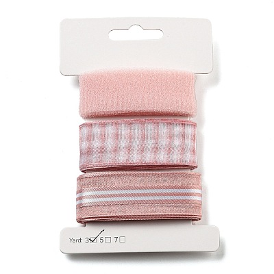 Polyester & Polycotton Ribbons Sets SRIB-G010-01B-05-1