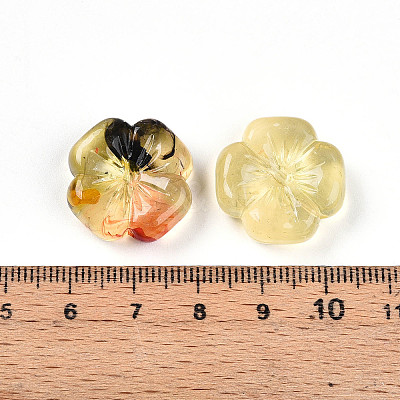 Transparent Acrylic Beads X1-TACR-T028-40F-1