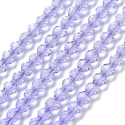 Transparent Glass Beads Strands GLAA-A014-03M-1
