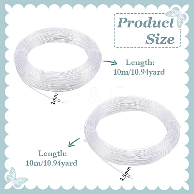 2 bundles 2 styles Plastic Boning AJEW-BC0007-96-1