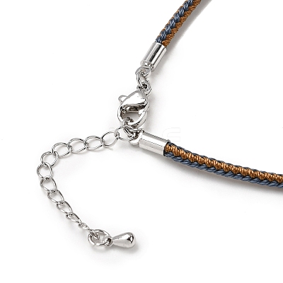 2.5MM Nylon Braided Cord Necklace Making FIND-G095-01P-20-1