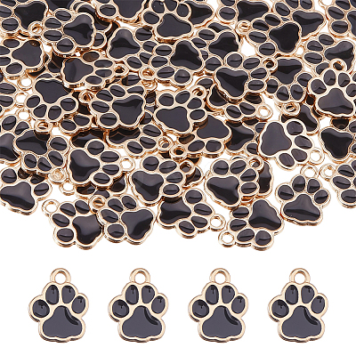 60Pcs Alloy Enamel Charms ENAM-DC0002-25-1