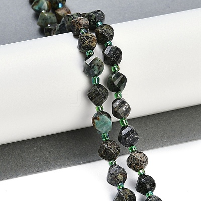 Natural African Turquoise(Jasper) Beads Strands G-L579-05A-1