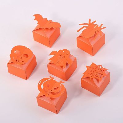 Halloween Theme Paper Gift Boxes CON-WH0089-102A-1