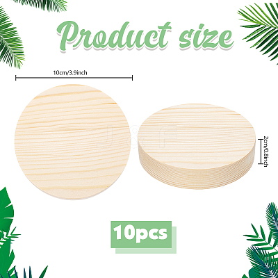 Unfinished Wood Sheets WOOD-WH0050-069B-1