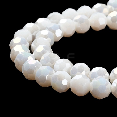 Opaque Glass Beads Stands EGLA-A035-P8mm-B01-1