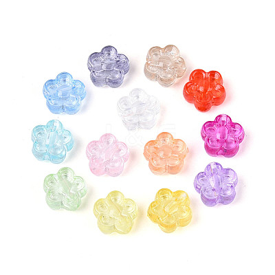 Transparent Acrylic Beads OACR-N150-43-1