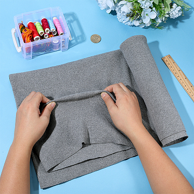 1Pc Cotton Elastic Fabric DIY-PH0036-08E-1