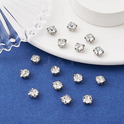 Square Sew on Rhinestone FIND-YW0003-10E-1