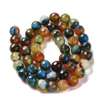 Natural Agate Beads Strands G-G079-A05-03-1