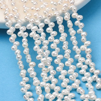Natural Cultured Freshwater Pearl Beads Strands PA-CBABE82-03A-1