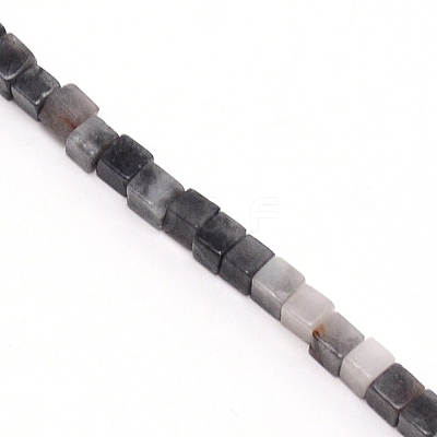 Natural Eagle Eye Stone Beads Strands G-WH0009-07-1