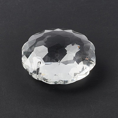 Transparent Glass Pendants GLAA-F118-10-1