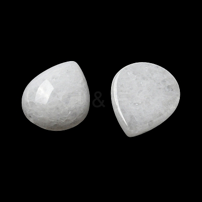 Natural White Jade Cabochons G-Q173-02C-17-1