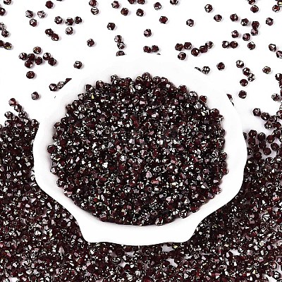 Picasso Baking Paint Glass Seed Beads SEED-N007-37B-1