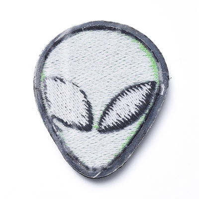 Computerized Embroidery Cloth Iron on/Sew on Patches X-DIY-E025-F02-1