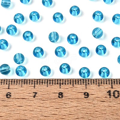 FGB Transparent Glass Seed Beads SEED-N013-01A-05-1