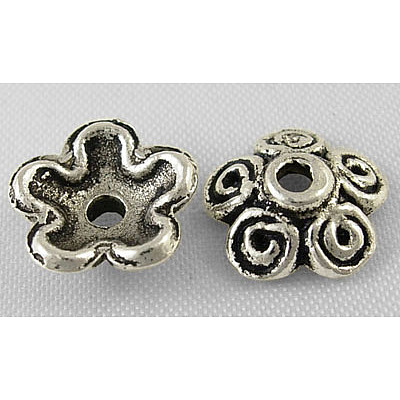 Tibetan Style Alloy Caps LS-LF0202Y-1