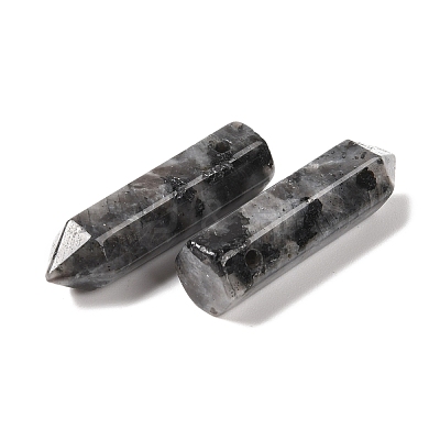 Natural & Synthetic Gemstone Pointed Pendants G-D460-01-1