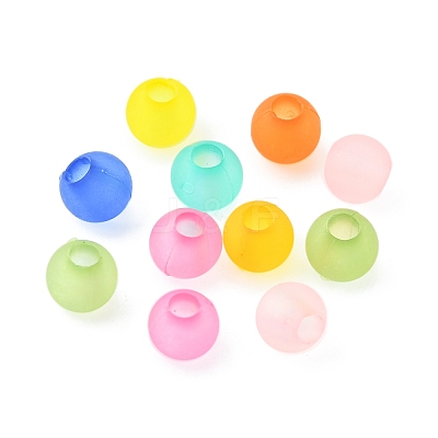 31g Frosted Transparent Acrylic Beads MACR-FS0001-37-1