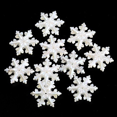 Acrylic Imitation Shell Beads OACR-P023-02-1
