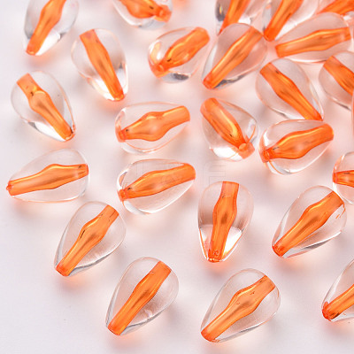 Transparent Acrylic Beads TACR-S154-26A-84-1